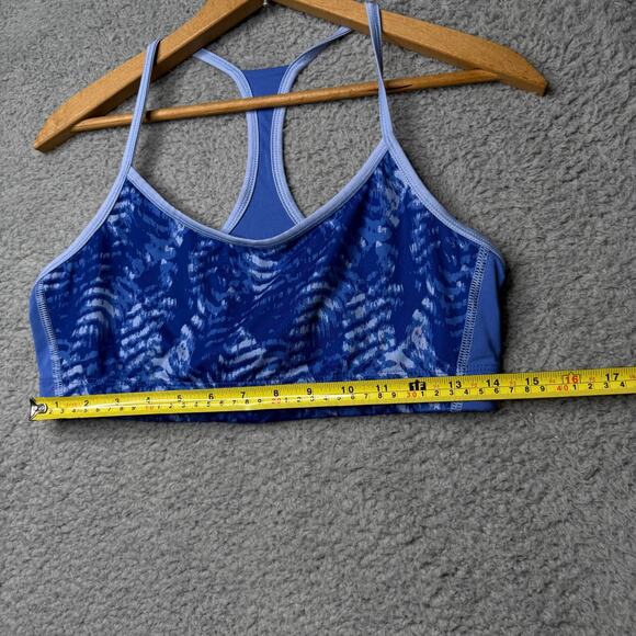 C9 by Champion Sports Bra Women's XL Blue and White Racerback - Picture 5 of 7